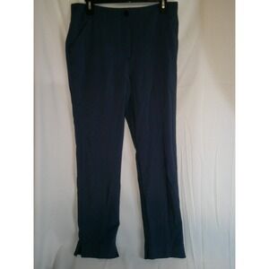 Worthington Slim Ankle High Rise Career Business‎ Pants Blue Size 6 $49 NWT
